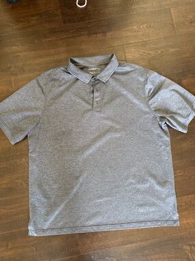 Reebok Men's Gray Performance Polo